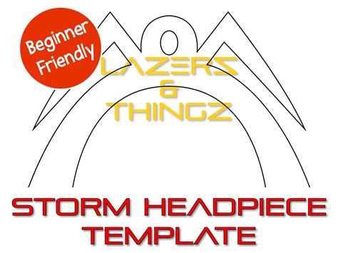 Storm Headpiece Template